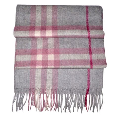 pink and grey burberry scarf|burberry pink cashmere scarf.